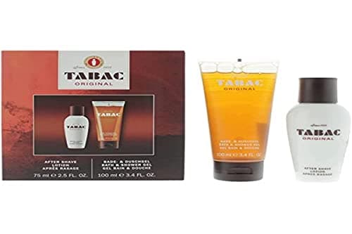 Image of Maurer & Wirtz Tabac Original 75 ml Aftershave Lotion + 100 ml Shower Gel Gift Set for Man