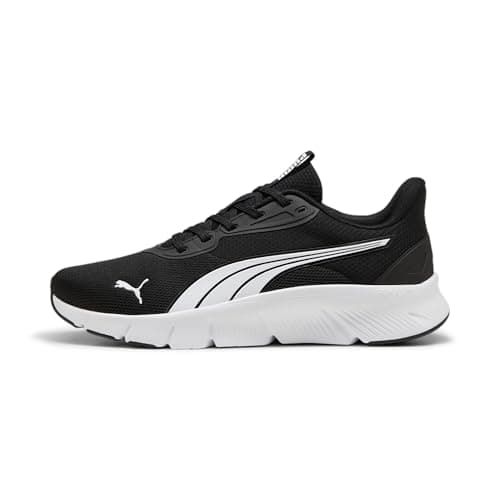 Image of PUMA Mens FlexFocus Lite Modern Running Shoes Black Size UK 9