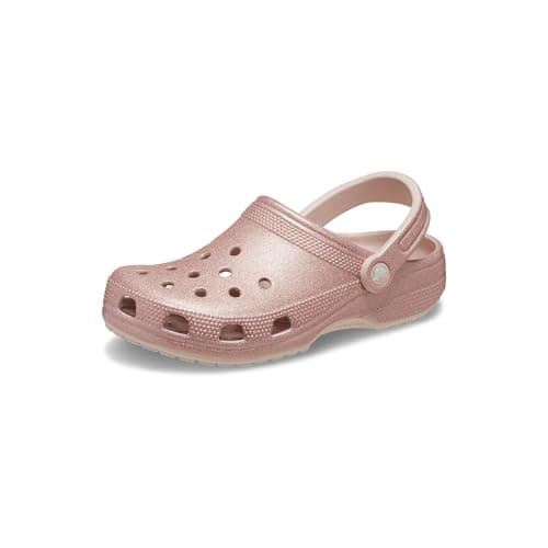Image of Crocs Classic Glitter Clog Quartz Glitter Size 4 UK Men/ 5 UK Women