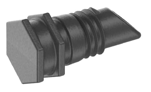 Image of Gardena Micro-Drip-System Plug 4.6 mm (3/16 inch): Accessory for sealing supply pipes, seals the holes in connecting pipes, with Easy & Flexible connection technology (13215-20)