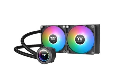 Image of Thermaltake TH240 ARGB Sync V2 CPU Liquid Cooler/AlO Liquid Cooling/Fan 120mm*3/PWM 500~2000 RPM/Mirror Waterblock/MB ARGB Sync