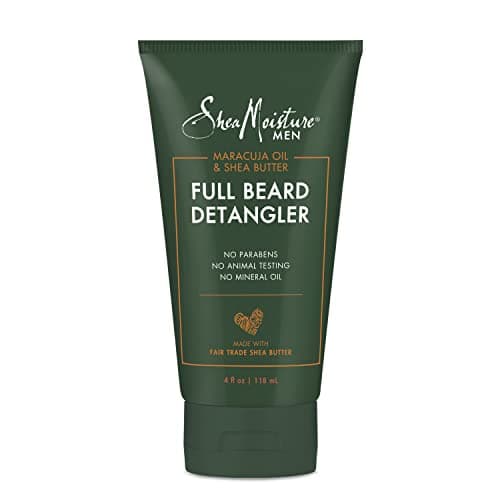 Image of Maracuja Oil and SHEA MOISTURE Butter Beard Detangler Soften Hair and Ease Out Knots for Men 4 oz