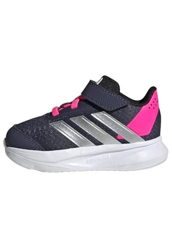 Image of adidas Unisex Baby Duramo SL2 Shoes Infants, Shadow Navy/Silver met./Lucid Pink, 7 UK Child