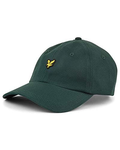 Image of Lyle and Scott Mens Baseball Cap - Cotton - 1SZ Jade Green