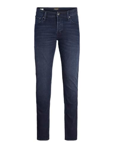 Image of Jack & Jones Jjiglenn Jjoriginal SQ 260 Noos Slim Fit Jeans Male, Blue Denim, 36 W/32 L