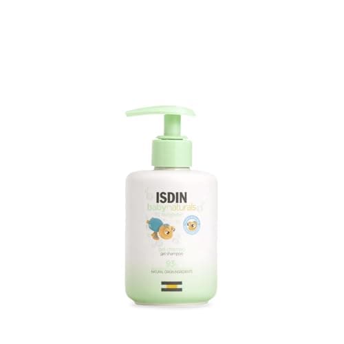 Image of ISDIN Babynaturals Gel Shampoo (200ml) | Gel Shampoo for the daily hygiene of baby's skin and hair | Suitable from 0 months | Pediatric and ophthalmologically tested