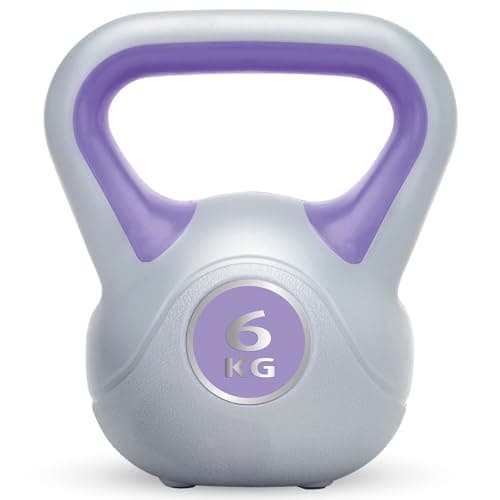 Image of Urban Fitness Vinyl Kettle-bell ,6 KG , Assorted