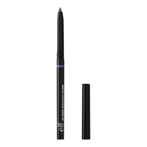 Image of e.l.f. No Budge Retractable Eyeliner, Creamy, Ultra-Pigmented & Waterproof, Creates Bold & Defined Lines, Vegan & Cruelty-Free, Navy