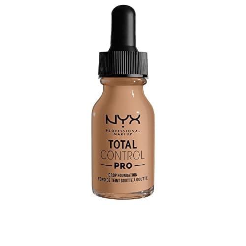 Image of NYX Professional Makeup Total Control Pro Drop Foundation, Precise Dosage, Customised and Buildable Coverage, Vegan Formula, True-to-Skin Finish, 13 ml, Shade: Classic Tan