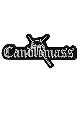 Image of Candlemass Epic Doom Band Logo Patch Badge Embroidered Iron on Applique Souvenir Accessory
