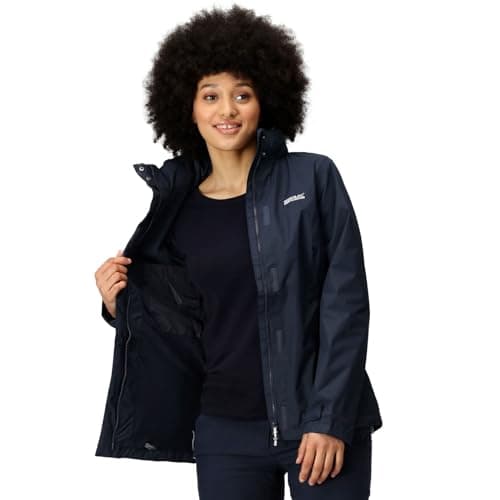 Image of Regatta Women's Jackets Waterproof Shell, Navy, 16