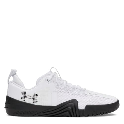 Image of Under Armour Men's Tribase Reign 6 Sneaker, White/Black/Black, 7 UK