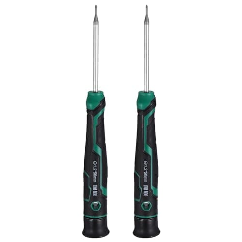 Image of sourcing map 2pcs PH0000 Small Precision Screwdriver 138mm Length Magnetic Phillips Screwdrivers S2 Steel Mini Screw Drivers with Cushion Grip for Eyeglass Watch Computer Laptop Phone