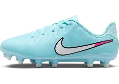 Image of NIKE Boys Jr. Tiempo Legend 10 Academy Mg Sneaker, Copa White, 5.5 UK