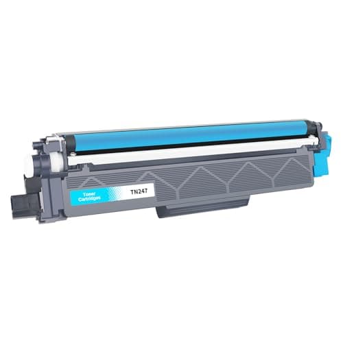 Image of 1x TN247 Toner Cyan Compatible with Brother TN247 Toner Cyan for Toner Brother MFC L3750CDW for DCP-L3510CDW DCP-L3550CDW MFC-L3710CW MFC-L3730CDN HL-L3210CW HL-L3230CDW HL-L3270CDW