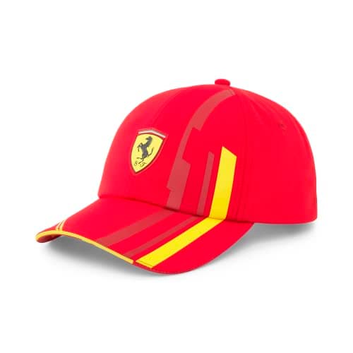 Image of Scuderia Ferrari - 2023 Special Edition Carlos Sainz Cap - Unisex - Red - Size: One Size