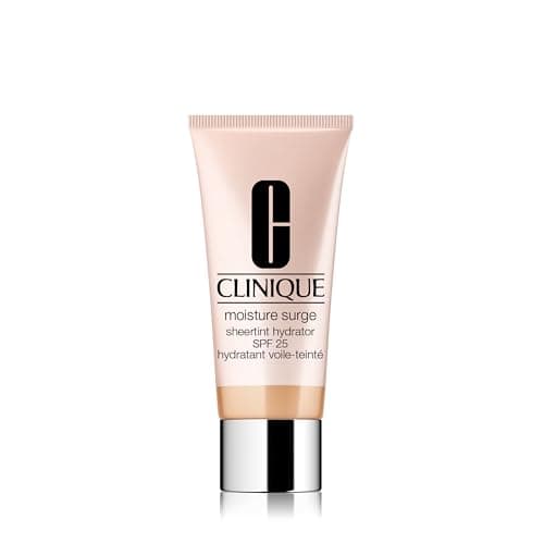 Image of Clinique Moisture Surge Sheertint Hydrator SPF 25 | Hydrating Tinted Moisturiser Broad Spectrum SPF 25 With Hyaluronic Acid + Aloe Water | Sheer Coverage, Natural Finish, Oil-Free 40 ml.