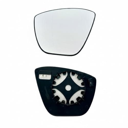 Image of Fits Ford KA (2016 to 2024) Wide Angle Wing Mirror Glass With Heated Backing Plate LEFT HAND (UK Passenger Side) direct replacement for Wing Mirror Oem: 2020810, 6431434