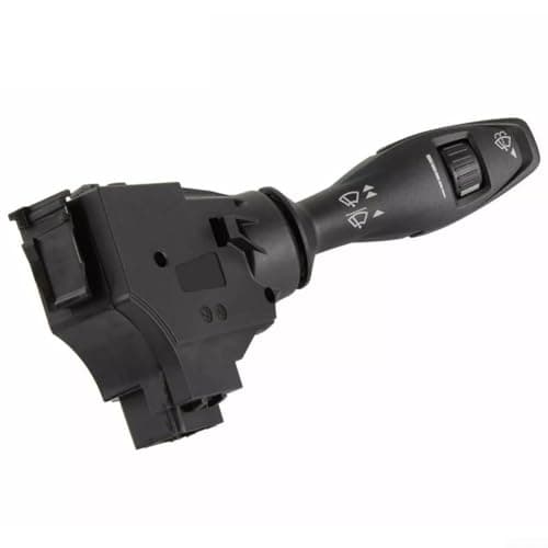 Image of TONIXY Wiper Stalk Steering Column Switch for Ford Fiesta Mk6 2008-2017 CB1 CCN OEM Number 1537625 8A6T-17A553-AC ABS Black Replacement