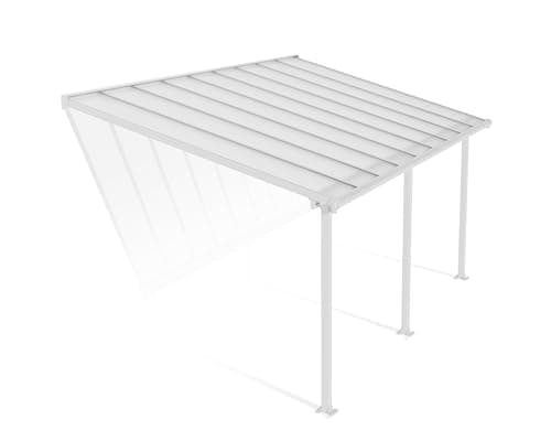 Image of Canopia by Palram Veranda Pergola Olympia Patio Cover 10x18 white