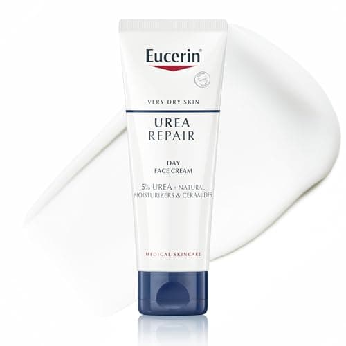 Image of Eucerin Dry Skin Urea Repair Day Face Cream 5% Urea 50ml