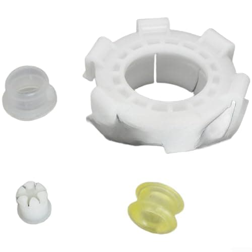 Image of ZMdooreasy Manual Gearbox Shift Lever Cable Linkage Bushing Repair Kit for Polo for SKODA Seat 1996-2012 Replaces 171711067B ABS Plastic White