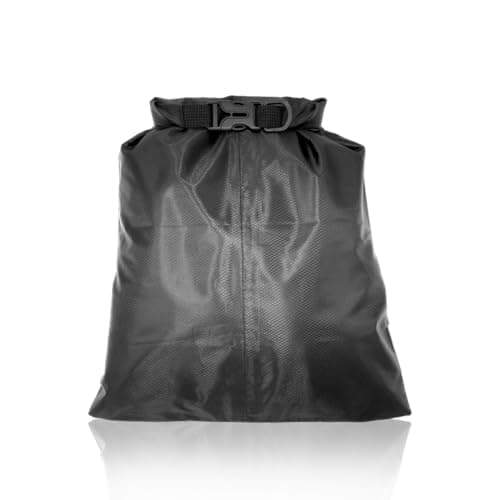 Image of LICQIC Waterproof Dry Bag, Drybag Canoe Bag, Dry Sacks Waterproof Bag, Black, 8 Litre