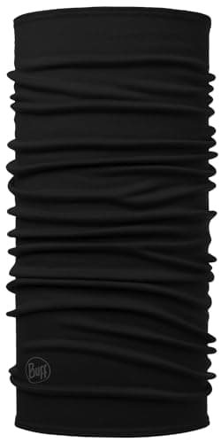 Image of Buff Men Solid Midweight Merino Wool - Black, Adult