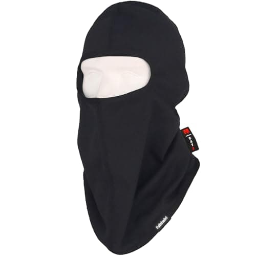 Image of Fullsheild FR Flame Resistant Balaclava Face Mask NFPA2112 CAT2 Cover Hood for Welding Hunting Army Military OneSize, Black, One Size