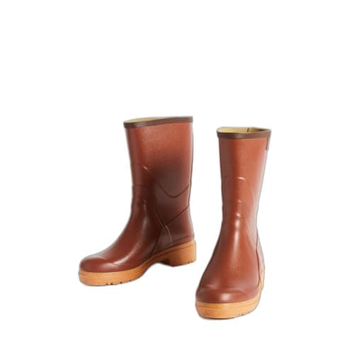 Image of Aigle Unisex Adult Bison Work Wellington Boots, Marrón Ambre, 6.5 UK