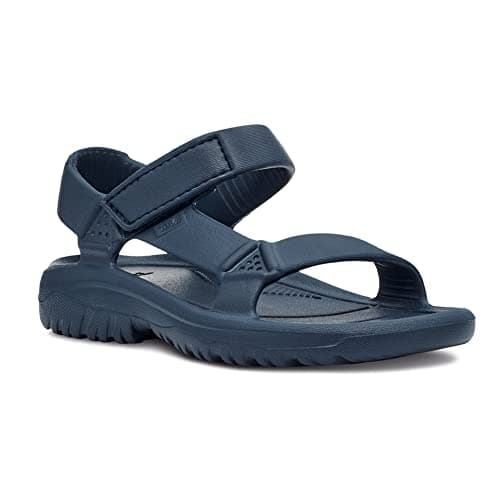 Image of Teva Unisex-Adult Kids Hurricane Drift Sandal, Navy, 12 Little Kid