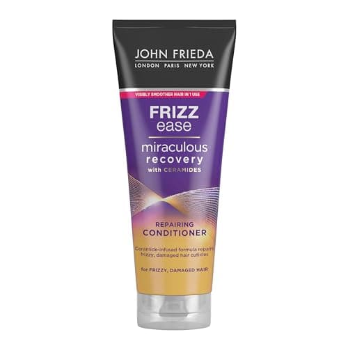 Image of John Frieda Frizz Ease Miraculous Recovery Repairing Conditioner 250ml, Smoothing Conditioner for Frizzy Hair