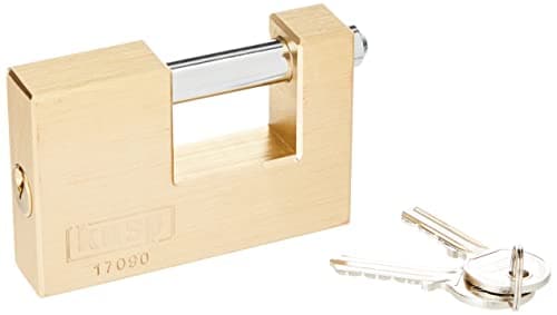 Image of Kasp 170 Brass Shutter Lock - 90 Millimeters