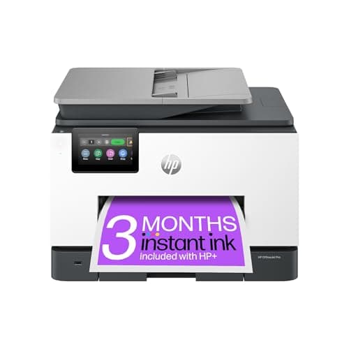 Image of HP OfficeJet Pro 9135e All-in-One Printer | Colour | Printer for Small Office | Print, Scan, Copy, Fax | 3 Months of free Instant Ink | Up To 3 Year Warranty