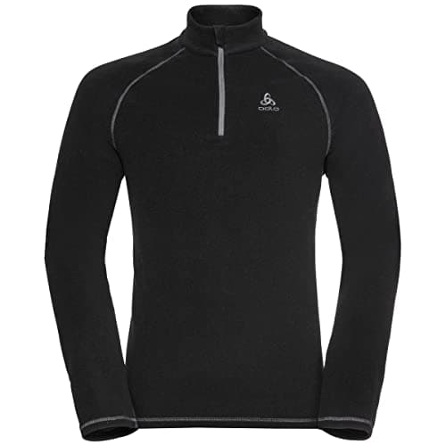 Image of Odlo Men Long-sleeved shirt with zipper RIGI, black, XXL