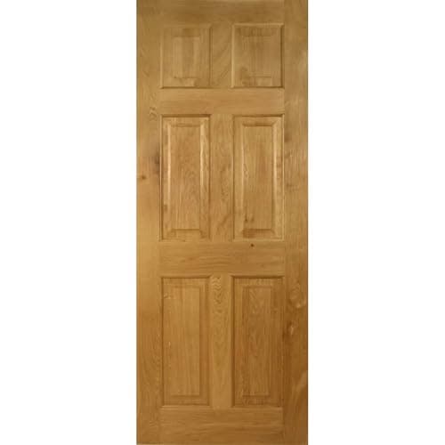 Image of Solid Oak Victorian 6 Panel Internal Door (838)