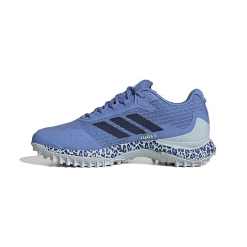 Image of adidas Women's Fabela X 2 Hockey Shoes, Halo Blue/Dark Blue/Blue Fusion, 5.5 UK