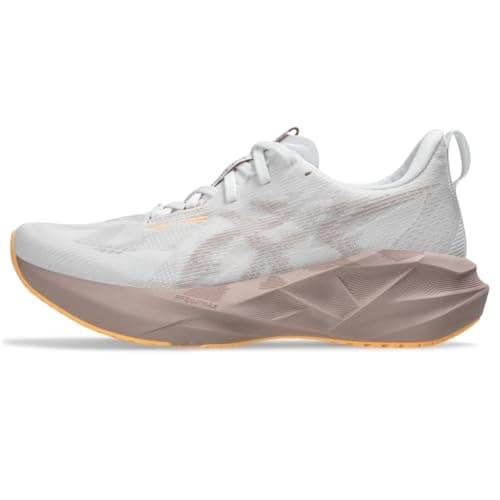 Image of ASICS Women's Novablast 5 Sneaker, White/Fawn, 5 UK