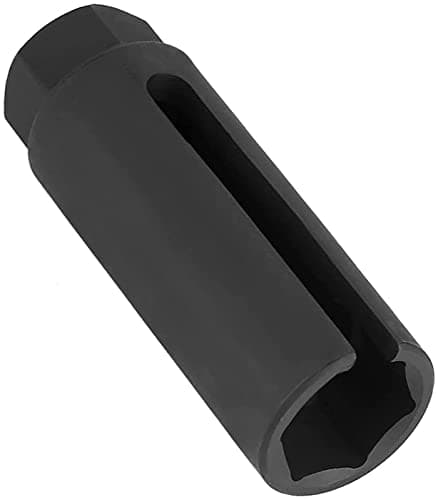 Image of DAYUAN Oxygen Sensor Socket 3/8" Square Drive x 7/8in (22mm) with Wide Side Cutout for Preventing Damage to Wires Motorcycle Car Removal Tool