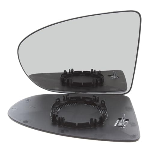 Image of XYZ Parts Wing Door Mirror Glass Heated Convex Compatible with Nissan Qashqai j10 +2 SUV 2007-2014 Passengers Side Left Hand UK Replacement