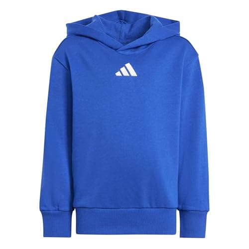 Image of adidas Unisex Kids ESSENTIALS HOODIE, team royal blue/white, 5-6 Years
