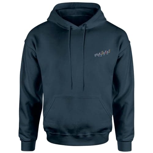 Image of Zavvi Official DC Birds of Prey Boobytrap Embroidered Adults Hoodie Navy - S