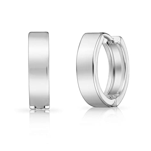 Image of Philip Jones Silver Plated Huggie Earrings