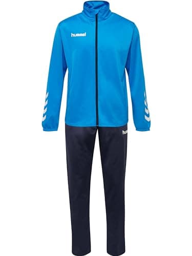 Image of hummel Men's Hmlpromo Poly Track Suit, Diva Blue/Navy, M EU
