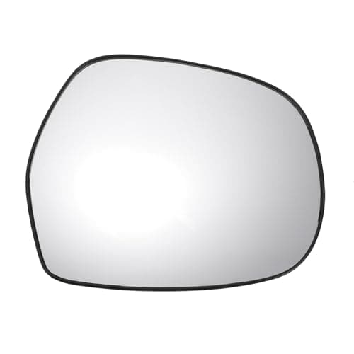 Image of X AUTOHAUX Car Rearview Right Side Mirror Glass Replacement W/Backing Plate Convex Heated White Glass for TOYOTA Land Cruiser 2003-2010