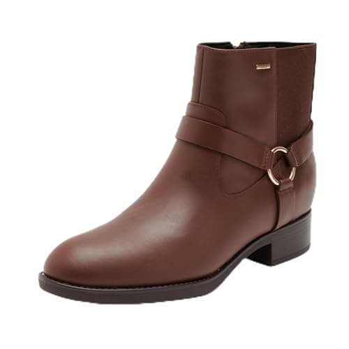 Image of Geox Women's D Felicity Np Abx AAnkle Boot, brown, 5 UK