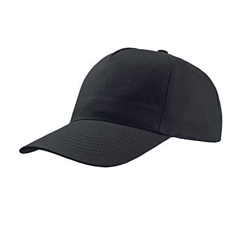 Image of Atlantis Start 5 Panel Cap (Pack of 2) (One Size) (Black)