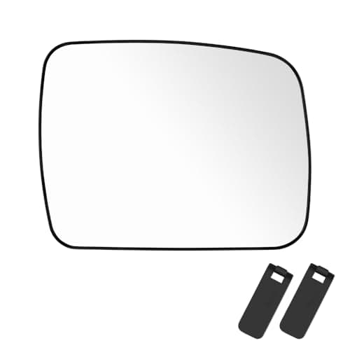 Image of SENZEAL Wing Mirror Glass Heated Right Driver Side for Land Rover Discovery 4 Range Rover Sport 2009-2013 Range Rover 2009-2012 Freelander 2 2010-2014 (Right)