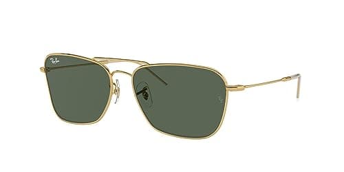 Image of Ray-Ban CARAVAN REVERSE R0102S Gold/G- 58/15/140 unisex Sunglasses