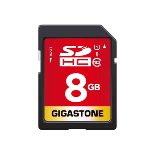 Image of GIGASTONE 8GB SD Card UHS-I U1 Class 10 SDHC Memory Card Full HD Video Canon Nikon Sony Pentax Kodak Olympus Panasonic Digital Camera